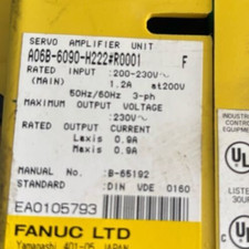 A06B6090H222 Module, PLC, LCD, Board, Controller