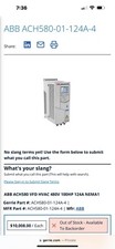 ACH580-01-124A-4 Module, PLC, LCD, Board, Controller