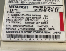 MDS-B-CV-37 Module, PLC, LCD, Board, Controller